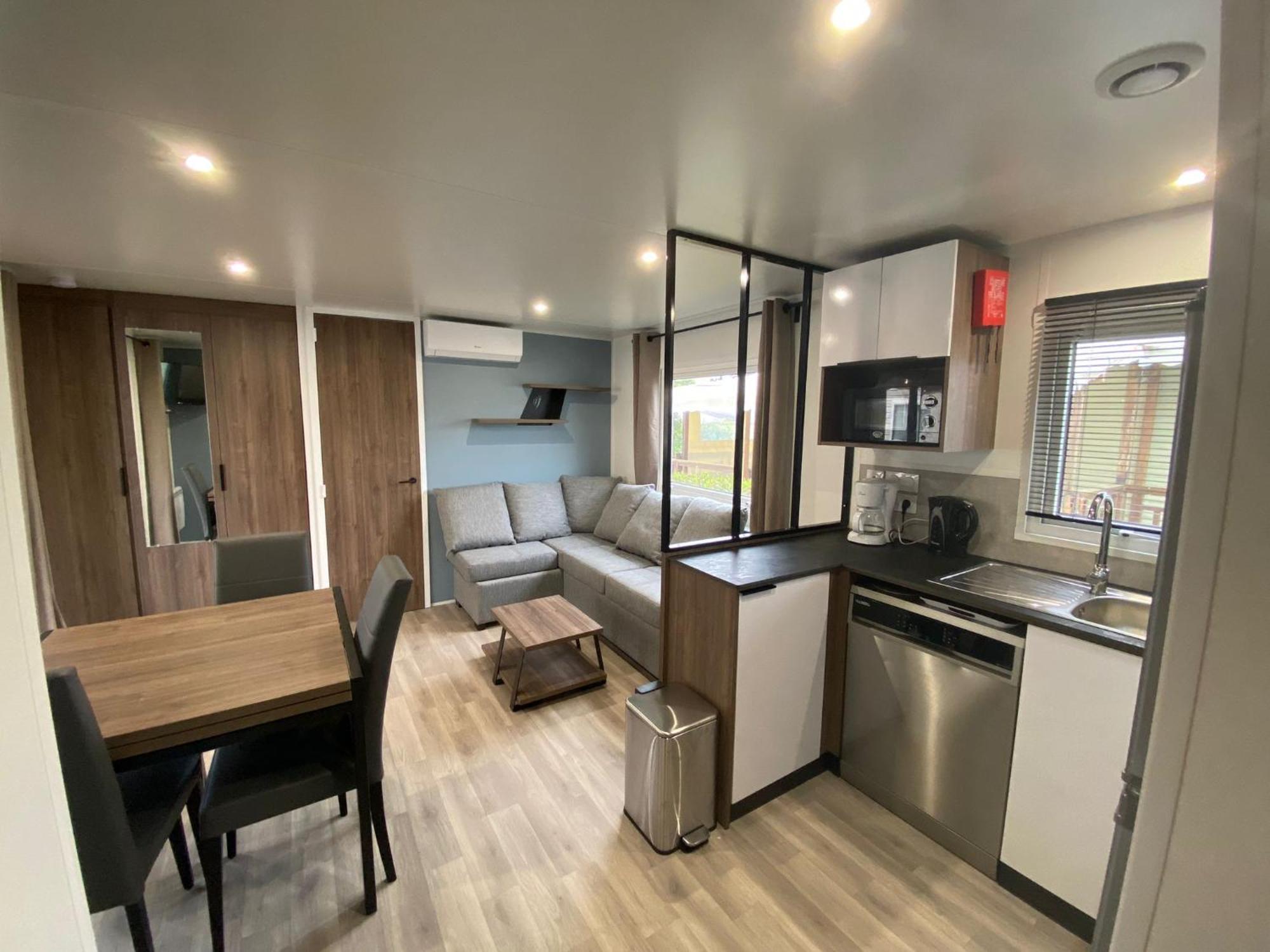 Mobil Home Familial Neuf De 2024 Pour 8 Personnes Вальрас-Пляж Экстерьер фото
