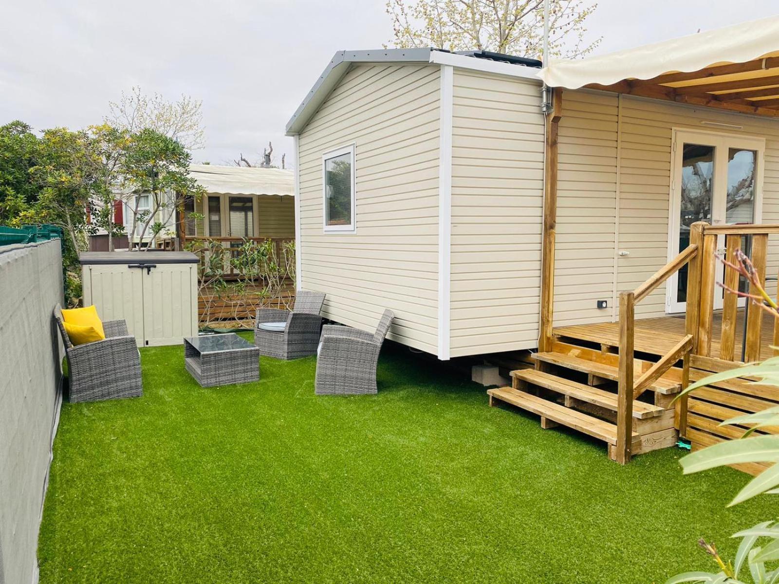 Mobil Home Familial Neuf De 2024 Pour 8 Personnes Вальрас-Пляж Экстерьер фото